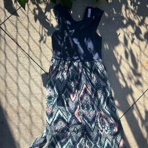 Xhilaration Navy Sleeveless Top